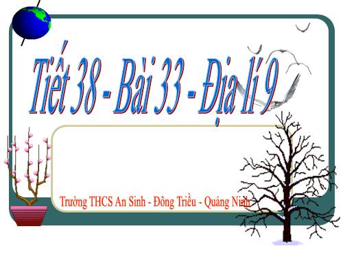 Bài 33. Vùng Đông Nam Bộ (tiếp theo)