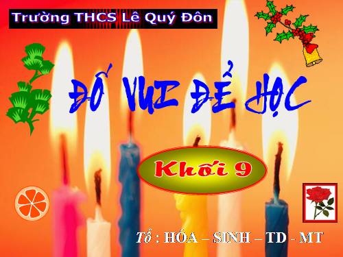 RUNG CHUÔNG VÀNG ĐỊA LÝ 9