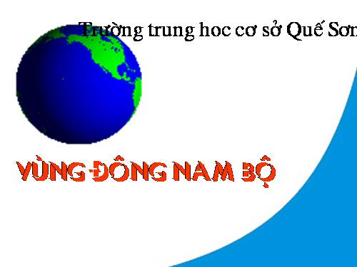 Bài 31. Vùng Đông Nam Bộ