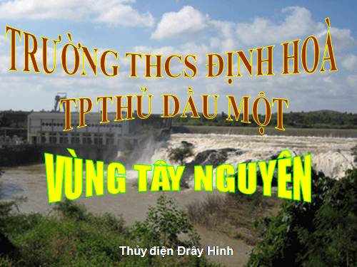 Bài 28. Vùng Tây Nguyên