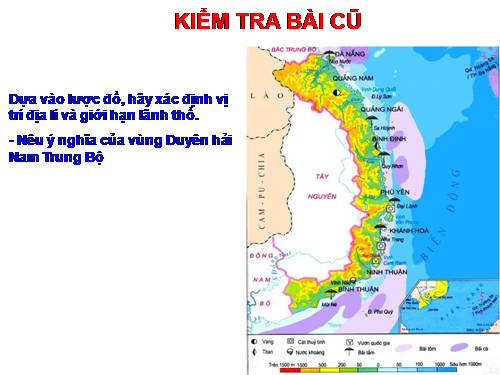 Bài 26. Vùng Duyên hải Nam Trung Bộ (tiếp theo)