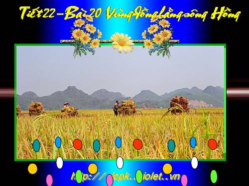 Bài 20. Vùng Đồng bằng sông Hồng