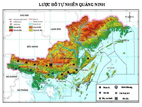 Lược đồ tự nhiên Quảng Ninh