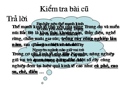 Bài 30. Thực hành: So sánh tình hình sản xuất cây công nghiệp lâu năm ở Trung du và miền núi Bắc Bộ với Tây Nguyên