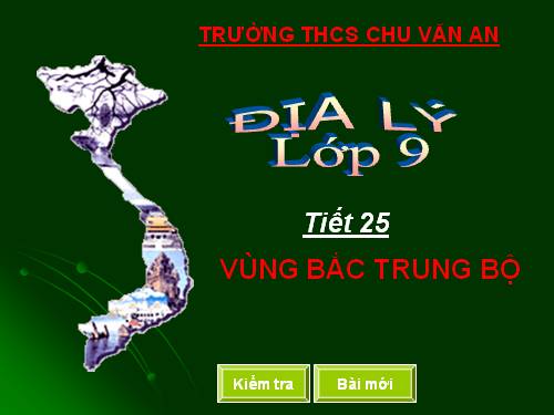 Bài 23. Vùng Bắc Trung Bộ