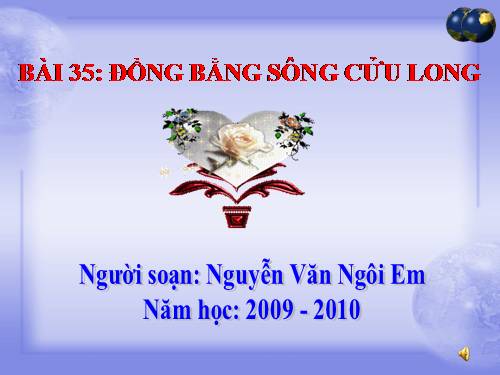 Bài 35. Vùng Đồng bằng sông Cửu Long