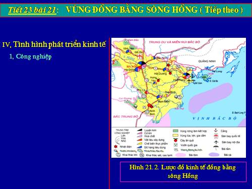 Bài 21. Vùng Đồng bằng sông Hồng (tiếp theo)