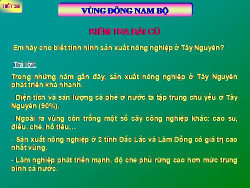 Bài 31. Vùng Đông Nam Bộ