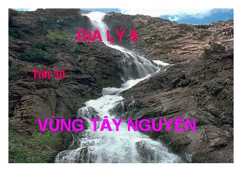 Bài 28. Vùng Tây Nguyên