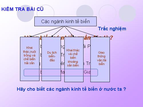 Bài 40. Thực hành: Đánh giá tiềm năng kinh tế của các đảo ven bờ và tìm hiểu về ngành công nghiệp dầu khí