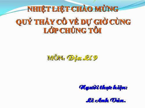 Bài 26. Vùng Duyên hải Nam Trung Bộ (tiếp theo)