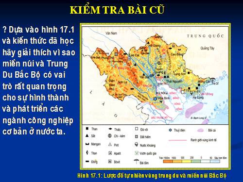 Bài 19. Thực hành: Đọc bản đồ, phân tích và đánh giá ảnh hưởng của tài nguyên khoáng sản đối với phát triển công nghiệp ở Trung du và miền núi Bắc Bộ