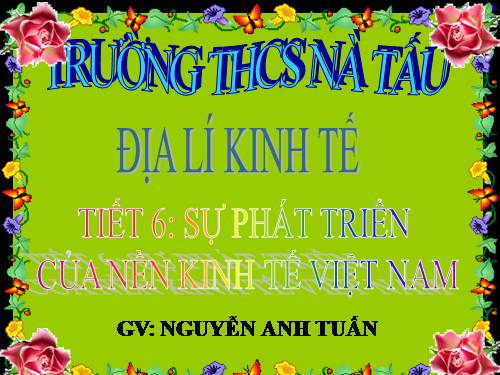 Bài 6. Sự phát triển nền kinh tế Việt Nam