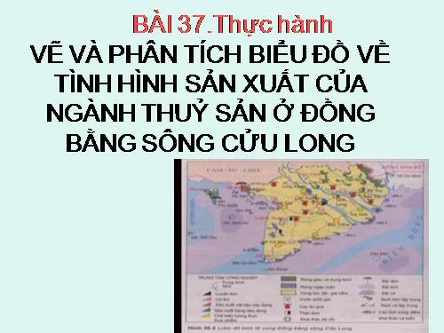 Bài 37. Thực hành: Vẽ và phân tích biểu đồ về tình hình sản xuất của ngành thuỷ sản ở Đồng bằng sông Cửu Long