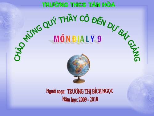 Bài 39. Phát triển tổng hợp kinh tế và bảo vệ tài nguyên, môi trường biển - đảo (tiếp theo)