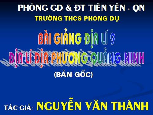 Bài 41. Địa lí tỉnh (thành phổ)