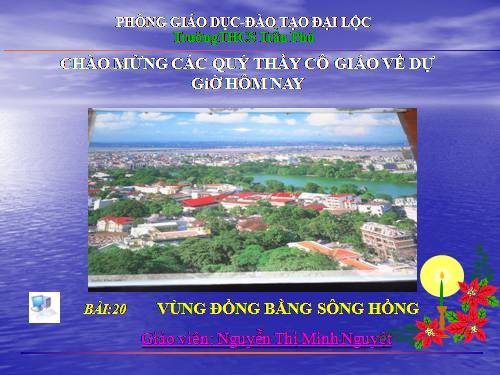 Bài 20. Vùng Đồng bằng sông Hồng