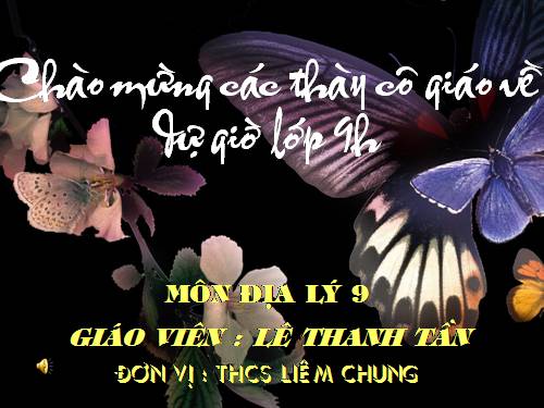 Bài 26. Vùng Duyên hải Nam Trung Bộ (tiếp theo)