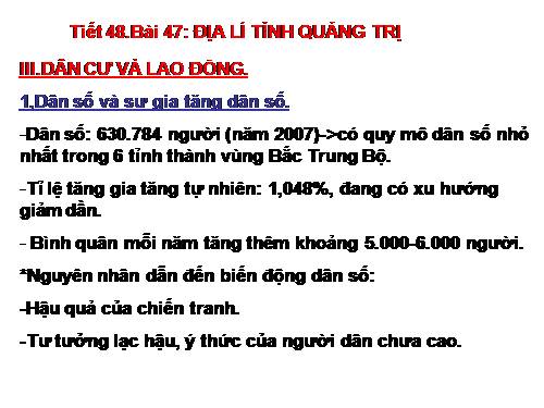 Bài 41. Địa lí tỉnh (thành phổ)