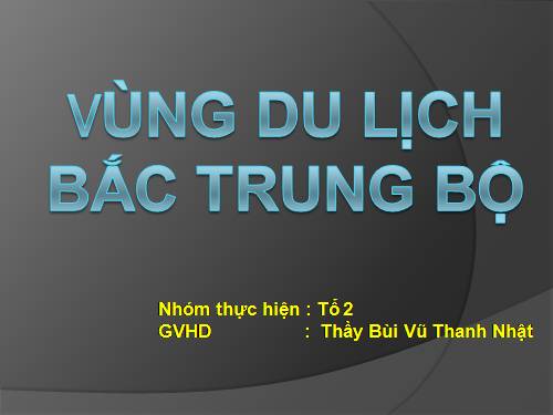 Bài 23. Vùng Bắc Trung Bộ