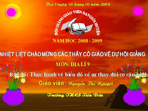 Bài 16. Thực hành: Vẽ biểu đồ về sự thay đổi cơ cấu kinh tế