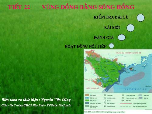 Bài 20. Vùng Đồng bằng sông Hồng