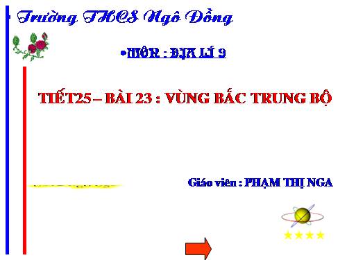 Bài 23. Vùng Bắc Trung Bộ