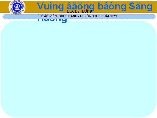 Bài 20. Vùng Đồng bằng sông Hồng