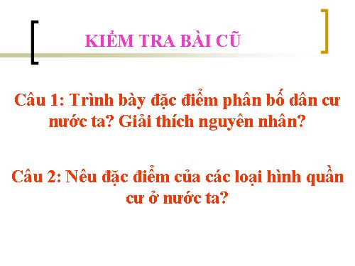 Bài 4. Lao động và việc làm. Chất lượng cuộc sống