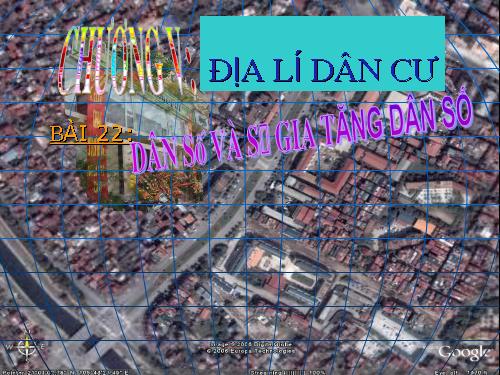 Bài 2. Dân số và gia tăng dân số