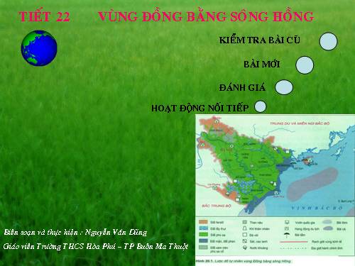 Bài 20. Vùng Đồng bằng sông Hồng