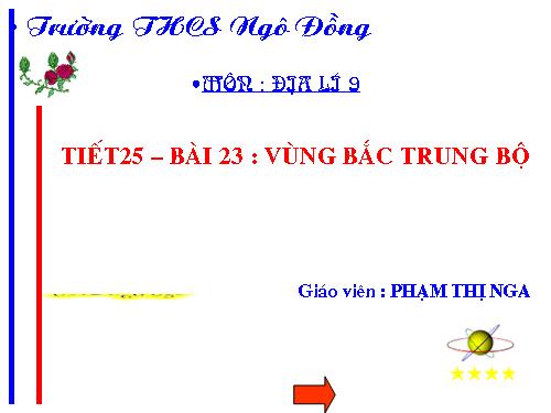 Bài 23. Vùng Bắc Trung Bộ