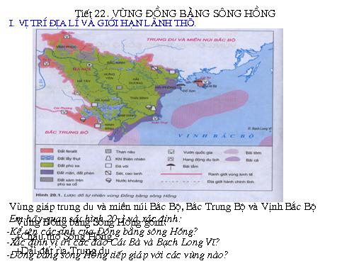 Bài 20. Vùng Đồng bằng sông Hồng