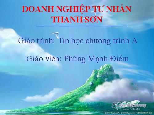 Giao trinh tin hoc A