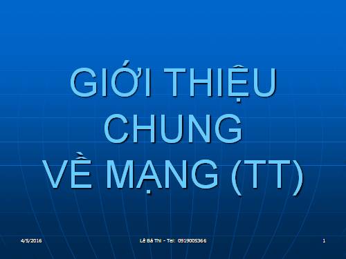 Mạng máy tính