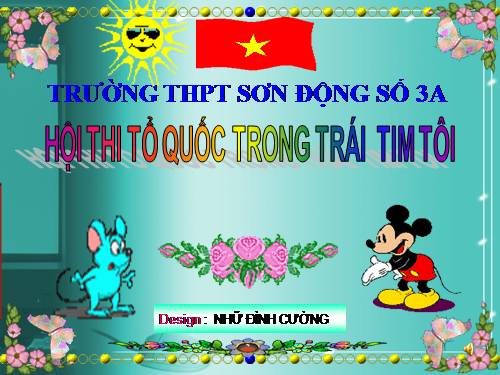 Tổ quốc tron trái tim tôi