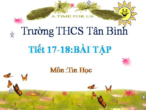 bài tập tiết 17-18