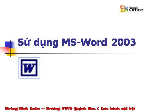 word 2003