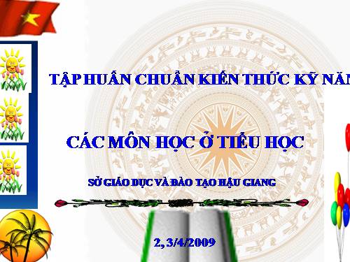 CHUẨN KT KN MON TOAN