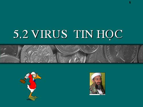 Chương 6 - Tin Học Căn Bản (Virus)