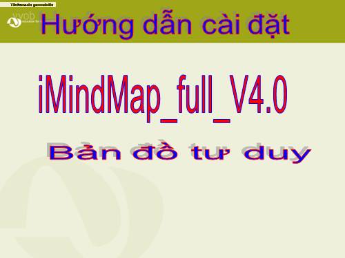 Huong dan cai dat iMindMapfull V40