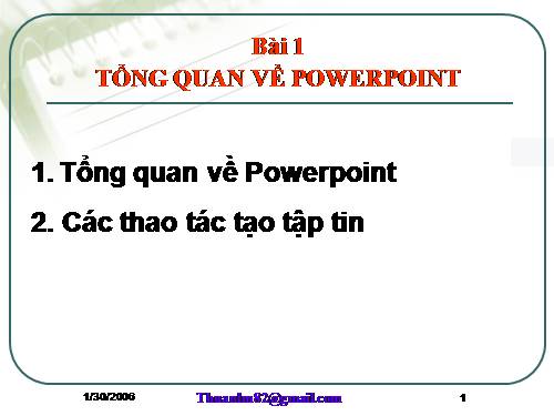 bài giảng Powerpoint 2003