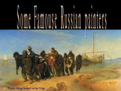 RUSSIAN PAINTERS - PINTORESRUSOS