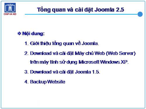 joomla thiết kế Web