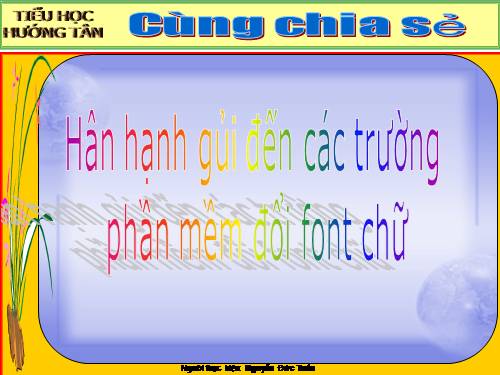 Bộ chuyển Fonts cực hay