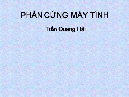 Tự lắp ráp cài đặt máy tính