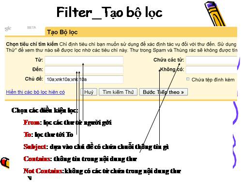 Filter_tạo bộ lọc