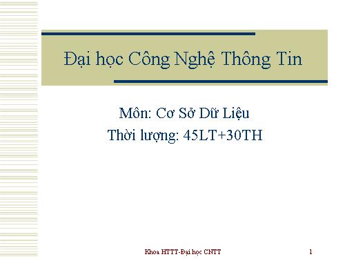 Cơ Sử Dữ Liệu SQL