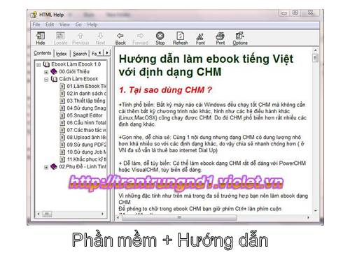 Phần mềm PowerCHM làm eBook!