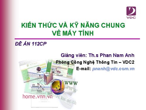 M1_DuAn112Tinhoc_Lý thuyết căn bản